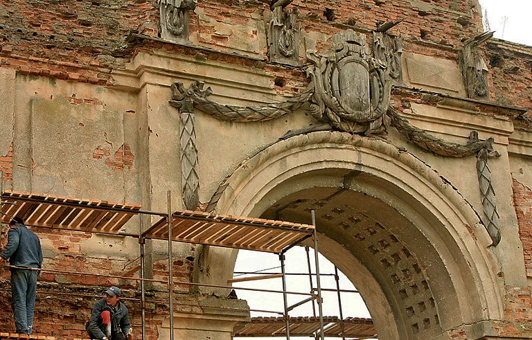 Restoration of architectural monuments